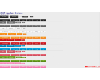 《span》按钮标签 成品参考
